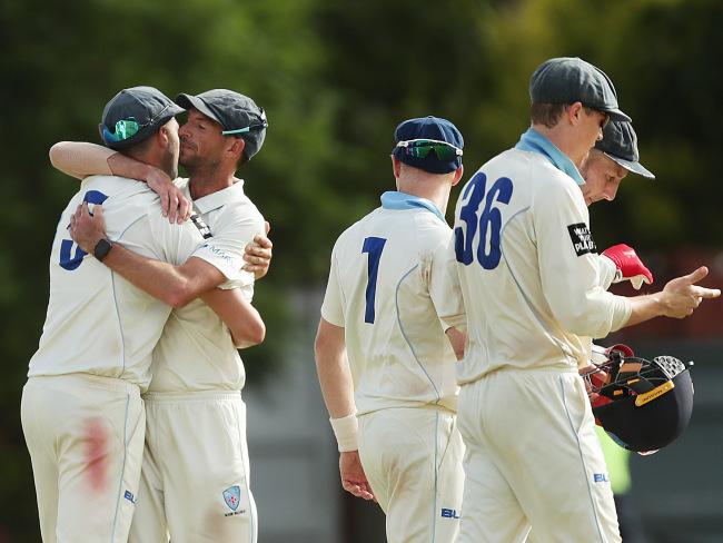 NSW has been crowned champions of the Sheffield Shield after the remainder of the season was called off.