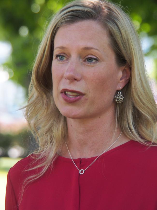 Labor leader Rebecca White.