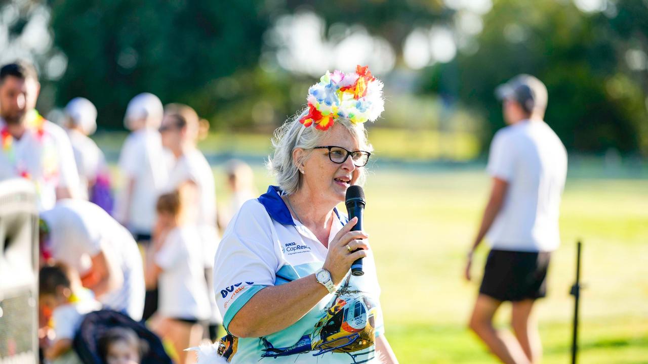 Fun from the 2023 Gladstone Colour Me Capricorn fun run for the RACQ CapRescue. Photos: Cherryandjun Photography