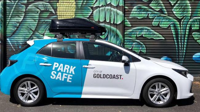 A Gold Coast Council Park Safe vehicle.