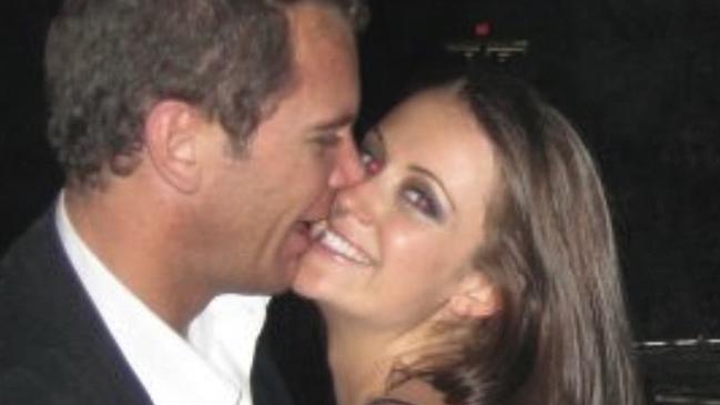 Wayne Carey and Kate Neilson in 2007.