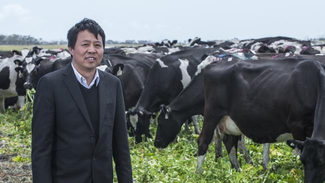 Xianfeng Lu has sold the 717ha Denium Dairy, the largest inside the Woolnorth gate.