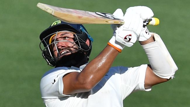 Asking Cheteshwar Pujara to score faster is like expecting a watch to tick faster. Picture: AAP