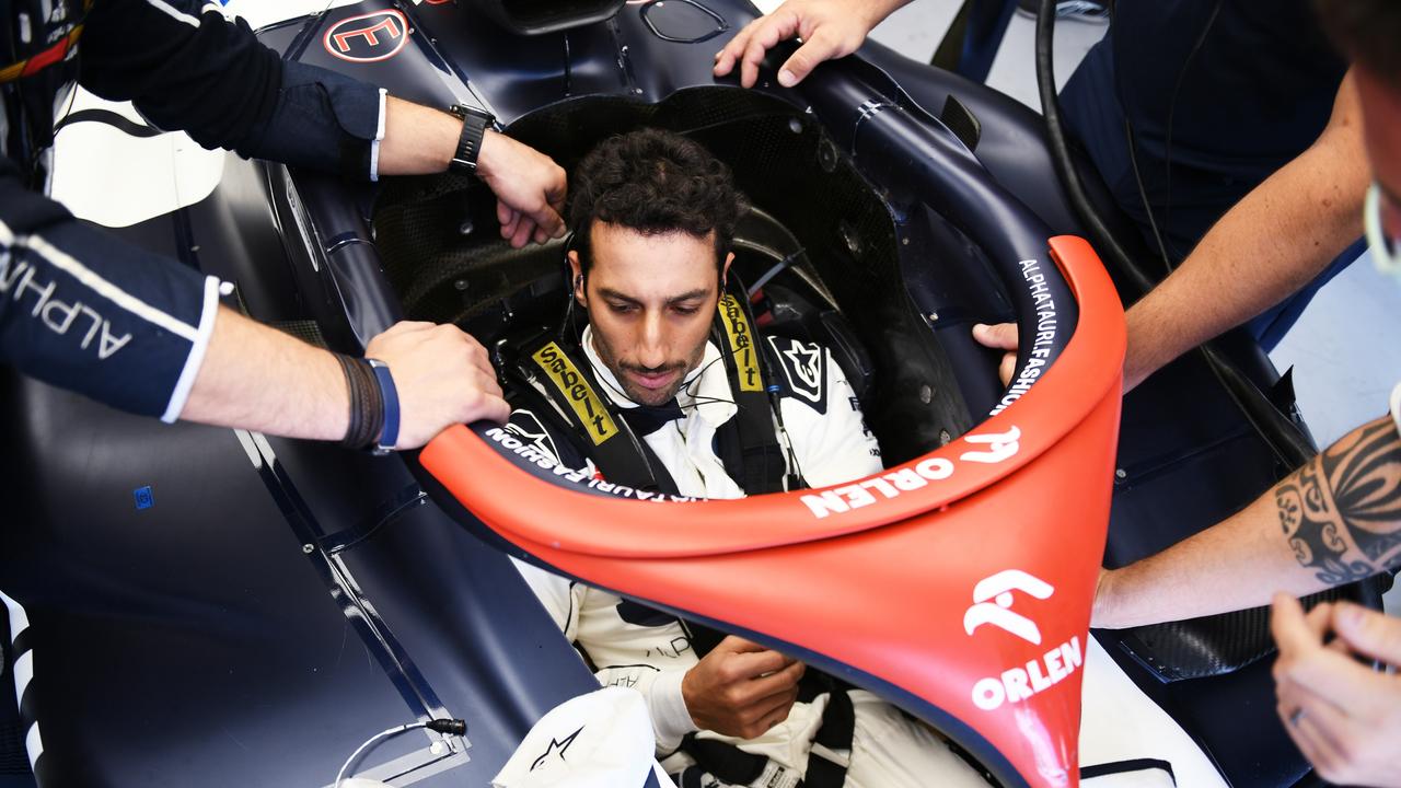 Daniel Ricciardo will have to navigate the latest F1 start in history this weekend. Picture: Getty