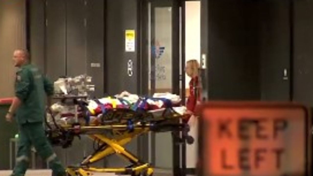 A 15-year-old girl was flown to the RAH with life-threatening injuries. Picture: 7NEWS