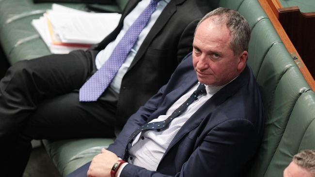 No slouch: Former deputy PM and saviour manque, Barnaby Joyce.