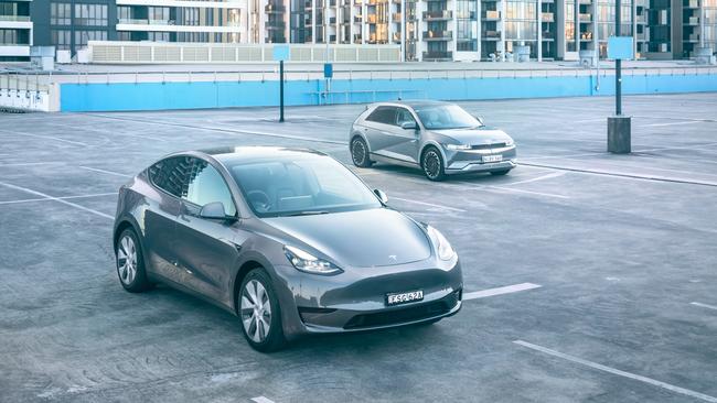 Most electric cars are charged at home. Photos by Thomas Wielecki.