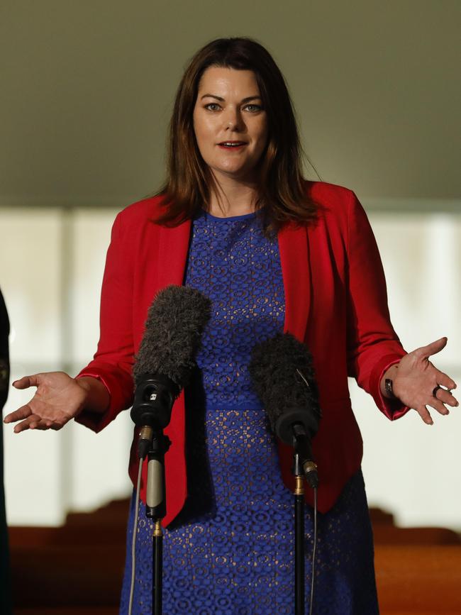 Sarah Hanson-Young. Picture: Sean Davey.