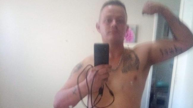 Beenleigh man Alan John Jones, 30, is accused of a violent armed robbery at Overflow warehouse on George St yesterday afternoon. Bail was refused. Picture: Facebook