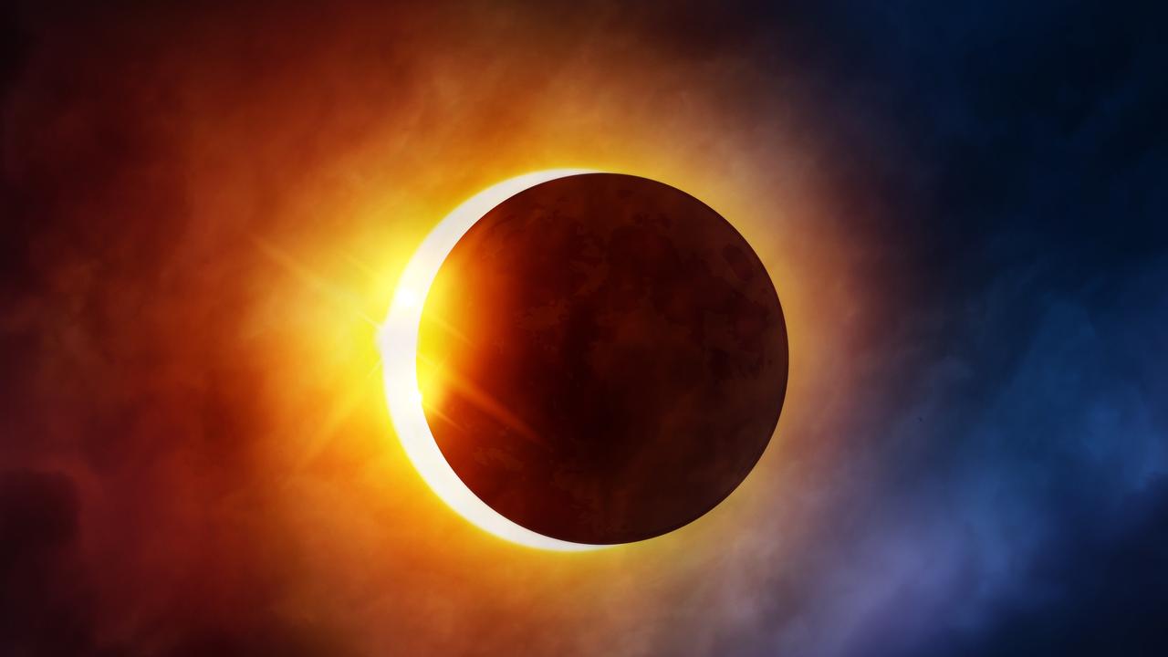 A solar eclipse occurs when the moon blocks the sun’s light from reaching Earth.