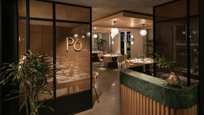 Po restaurant at The Warehouse Hotel in Singapore.