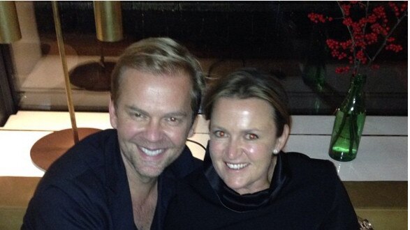 Granger with Australian food stylist Donna Hay. Picture Instagram