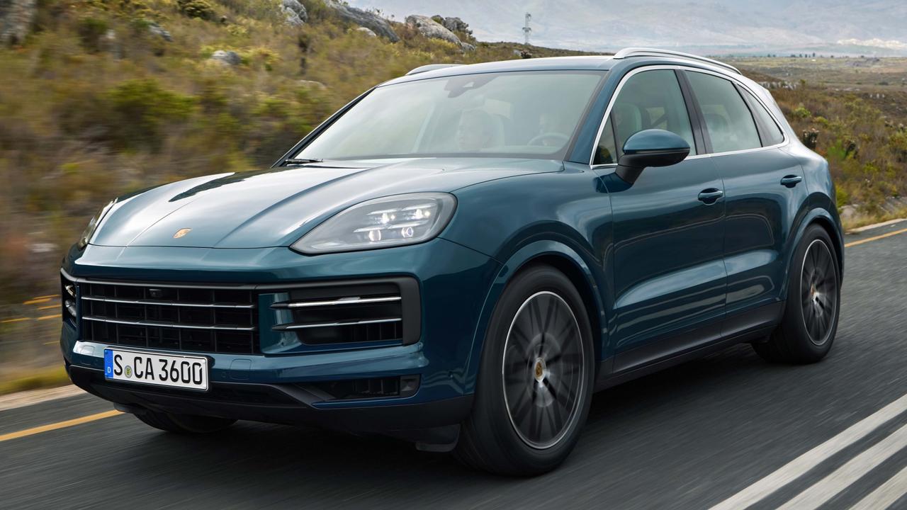 The 2023 Porsche Cayenne will have plug-in hybrid power. Picture: Supplied.