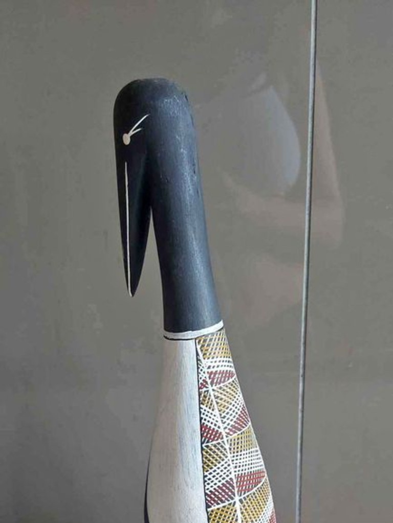 Indigenous wood carving from West Arnhem Land