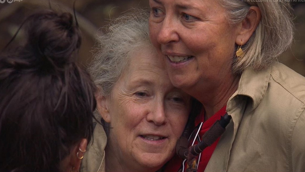 Viewers have praised Deb (centre) for her wise and honest presence around camp.