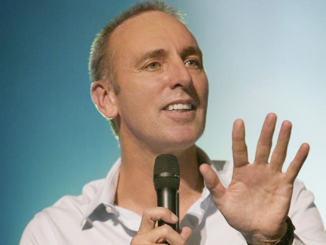 Pastor Brian Houston from Hillsong Church