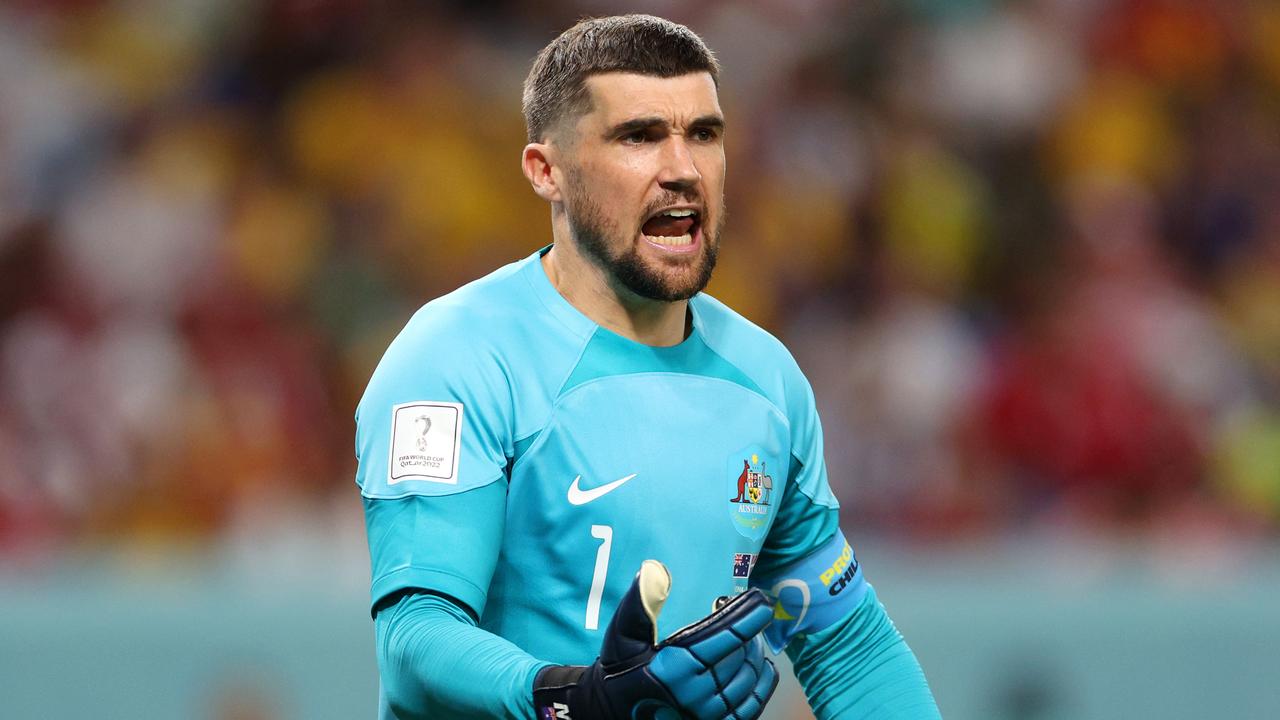 Mat Ryan has moved to Dutch side AZ Alkmaar. (Photo by Dean Mouhtaropoulos/Getty Images)