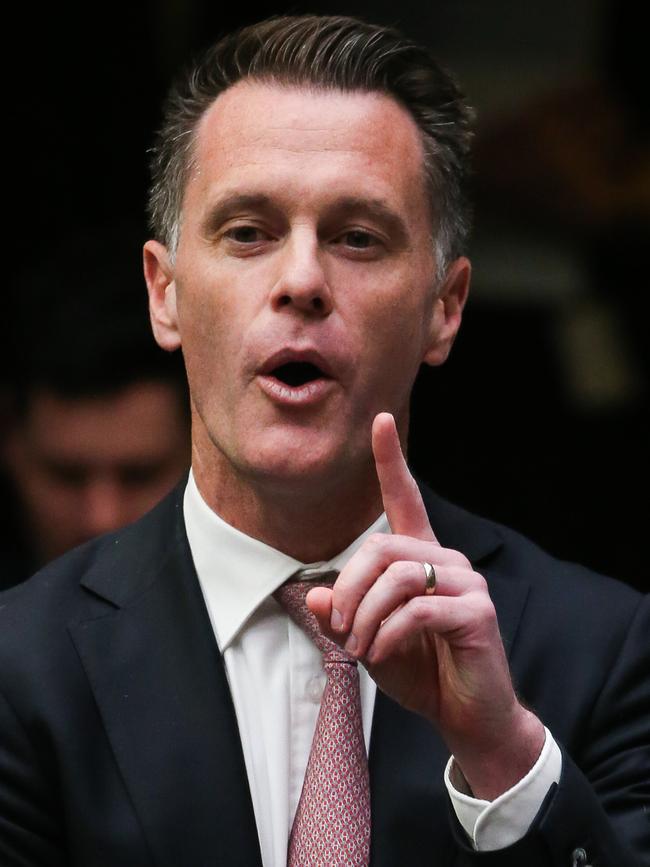 NSW Premier Chris Minns said he and his Labor ministers will take all questions posed by Mr Ward on notice. Picture NCA NewsWire/ Gaye Gerard