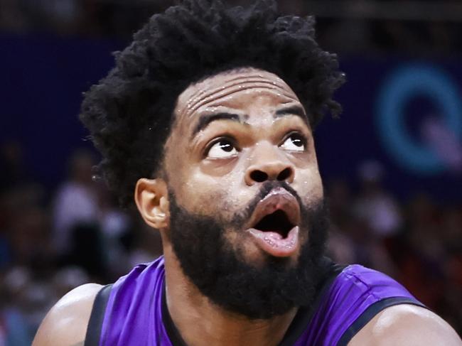 SYDNEY, AUSTRALIA - JANUARY 29: Derrick Walton Jr of the Kings drives to the basket during the round 17 NBL match between Sydney Kings and South East Melbourne Phoenix at Qudos Bank Arena, on January 29, 2023, in Sydney, Australia. (Photo by Mark Evans/Getty Images)