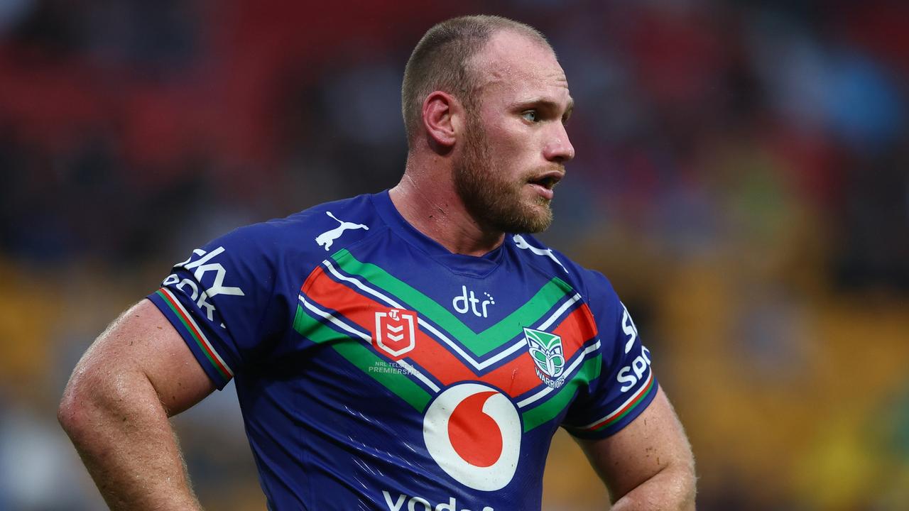 Matt Lodge left the Warriors mid-season. Picture: Chris Hyde/Getty Images