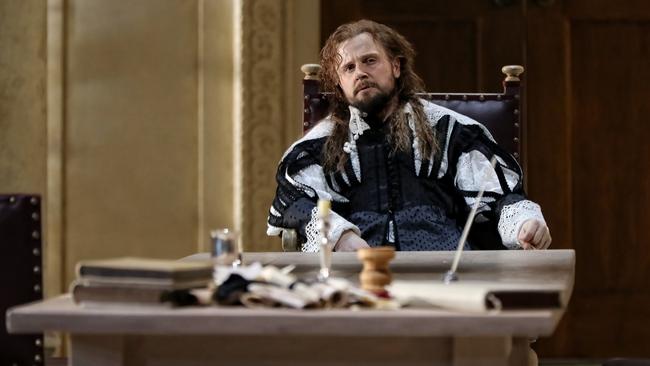 Andrei Bondarenko as Count Almaviva in Opera Australia's 2019 production of The Marriage of Figaro.. Picture: Prudence Upton