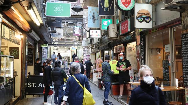 Melbourne’s COVID-normal summer is under threat. Picture: David Crosling