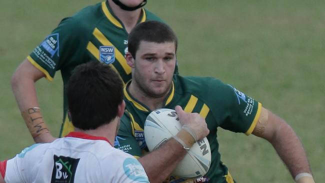 Cudgen's Connor Ziebell is regarded as a no-nonsense front rower.
