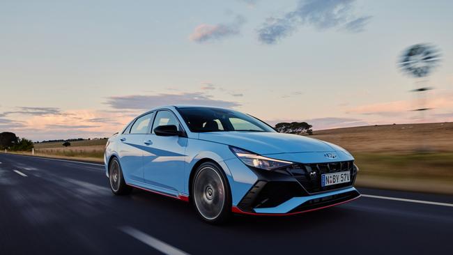 Turbocharged i30N sedans are part of the campaign.