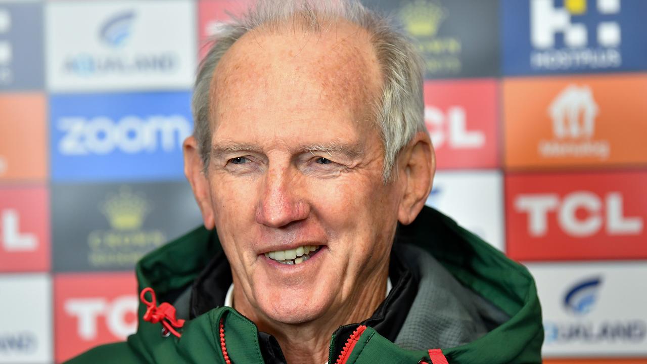 Master coach Wayne Bennett is hoping South Sydney can play in the grand final at Suncorp Stadium.