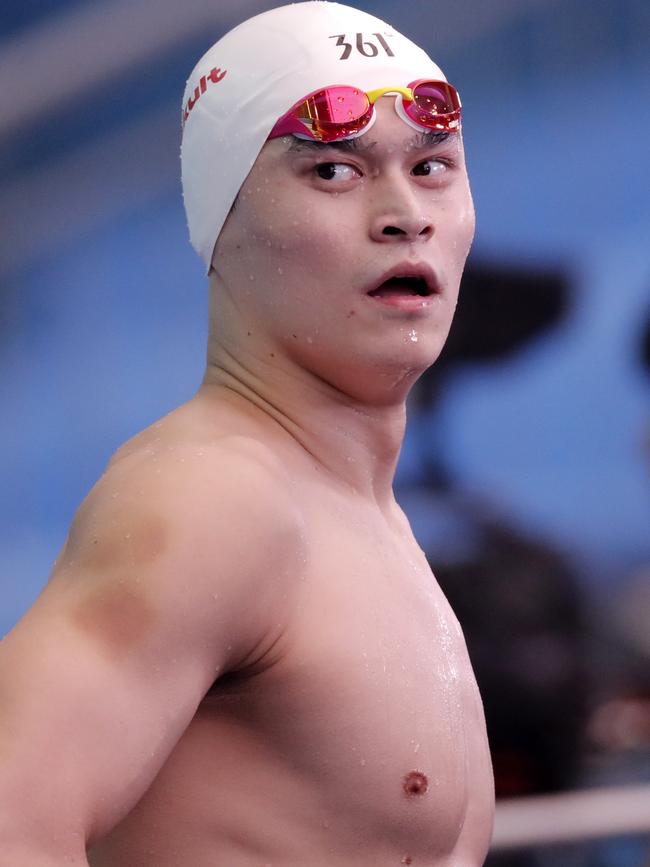 Sun Yang. Picture: AP