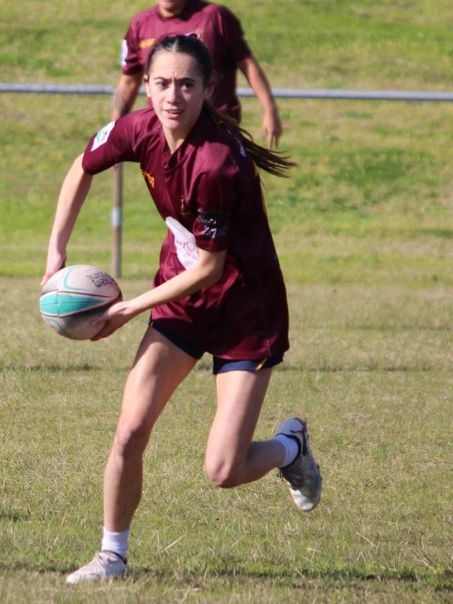 Terina Haami of Lake Macquarie in Central Coast Rugby Union. Picture: Brooke Westwood