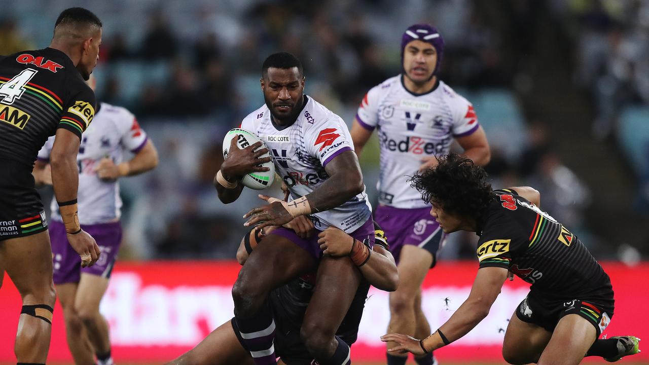 Melbourne Storm's tryscoring beast Suliasi Vunivalu is set to join the Wallabies.