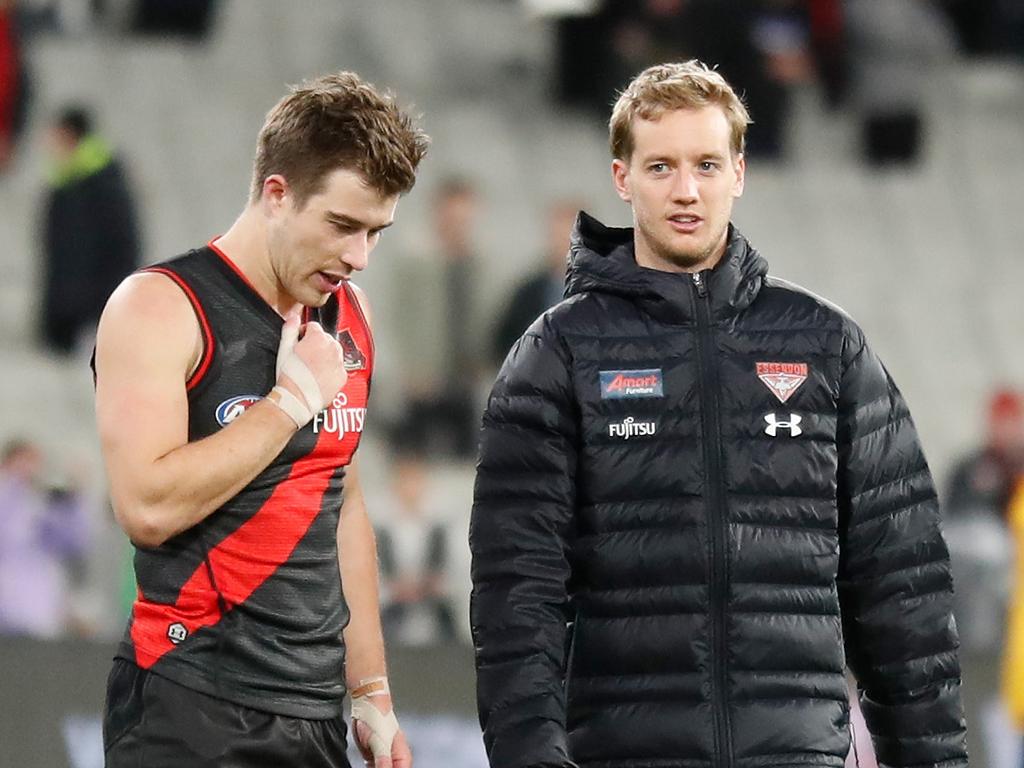 Essendon could be without Darcy Parish in round 1. Picture: Michael Willson/AFL Photos via Getty Images