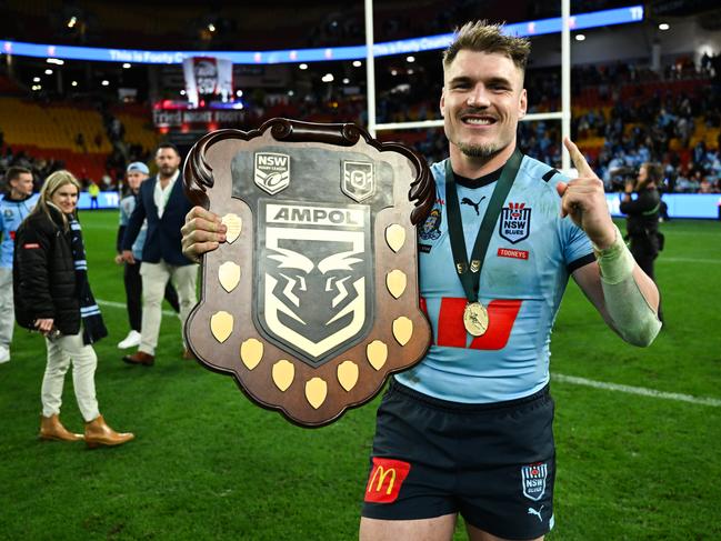 What a season Angus Crichton had. Picture: NRL Photos