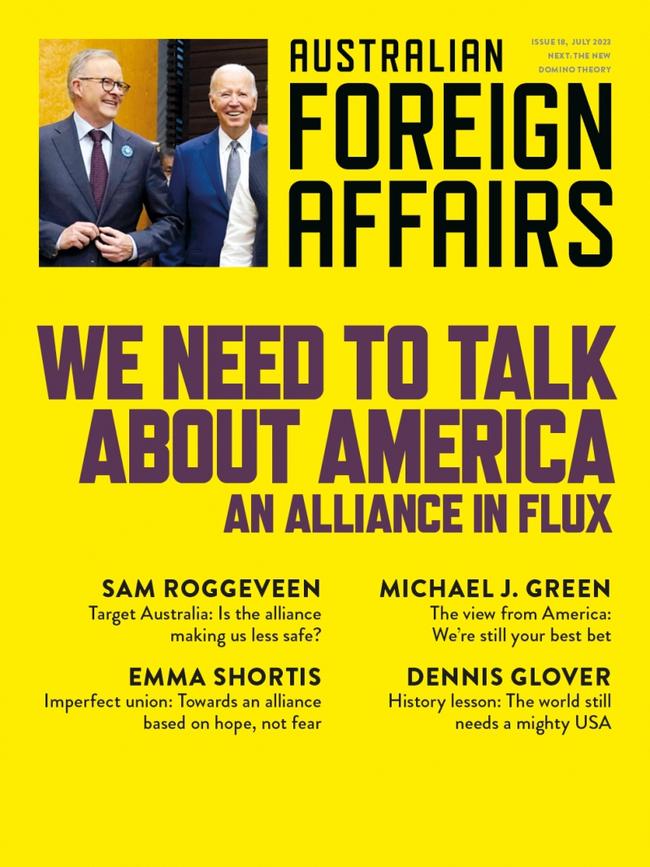 Australian Foreign Affairs magazine, Issue 18, out Monday