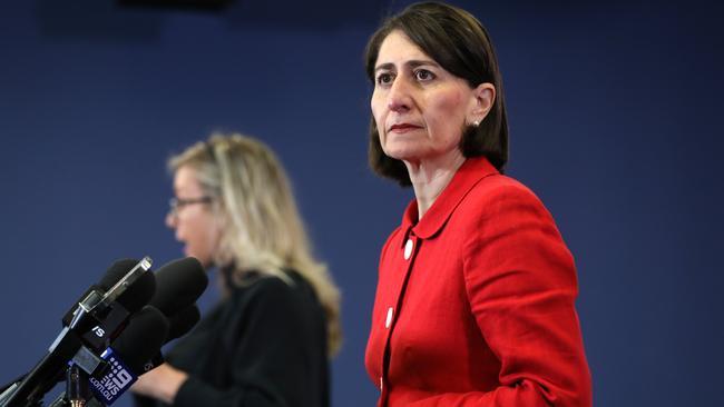 NSW Premier Gladys Berejiklian on Wednesday. Picture: NCA NewsWire / Damian Shaw