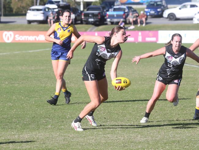 QAFLW Southport vs. Bond round 8.Georja Davies.8 June 2024 Southport Picture by Richard Gosling