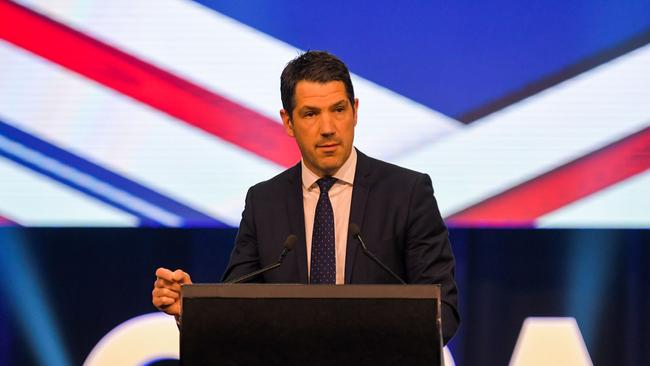 Alex Antic told The Australian that gender was ‘a grievance narrative’ and that the party needed to get back to its conservative roots. Picture: NCA NewsWire / Simon Bullard.