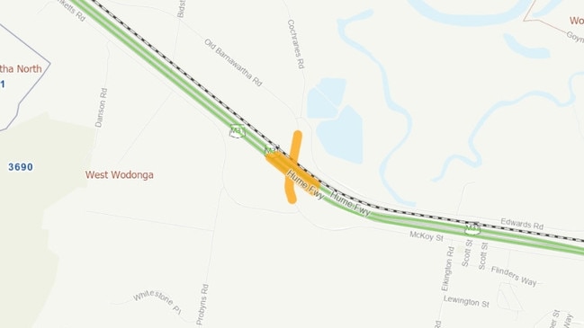 The federal government has announced a $104 million boost to the McKoy St intersection with the Hume Freeway.