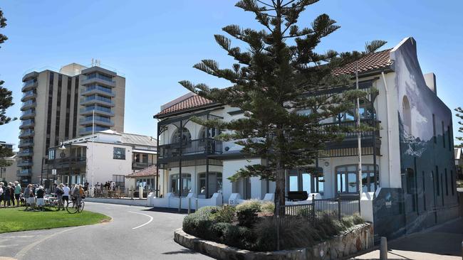 The initial 13-storey design would replace existing local heritage buildings, including the beloved Seawall Apartments. Picture: Dean Martin