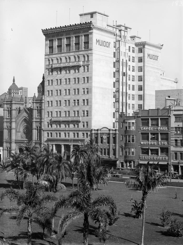 The Elizabeth St, Sydney luxury apartment block.