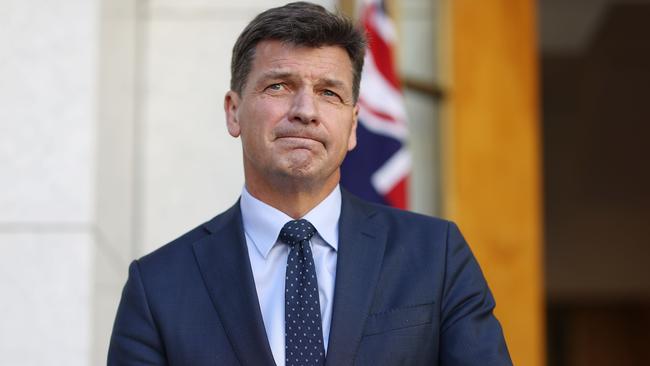 Angus Taylor says the plan is to prevent a repeat of the ‘disastrous’ impact of the Hazelwood closure. Picture: Gary Ramage