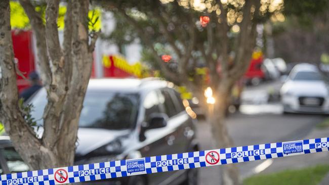 Man charged with murder and DV offences following Croydon fatal house fire Picture: NewsWire / Jeremy Piper