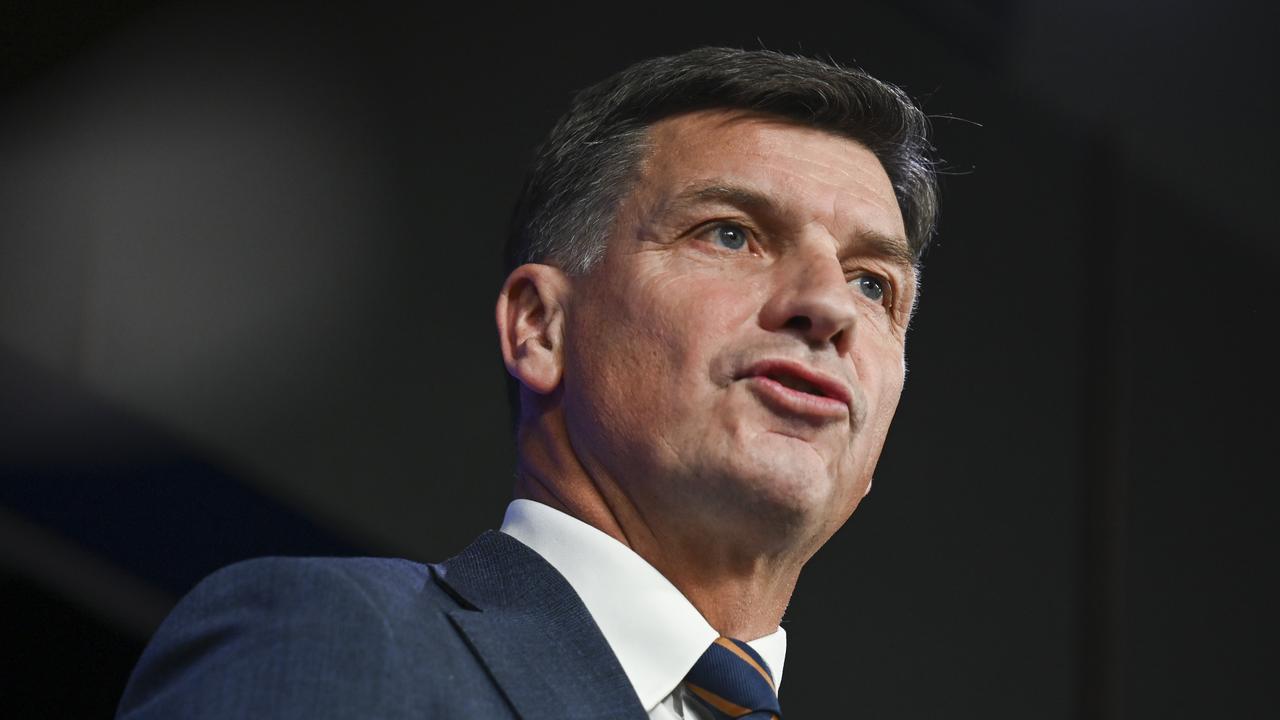 Shadow Treasurer Angus Taylor. Picture: NewsWire / Martin Ollman