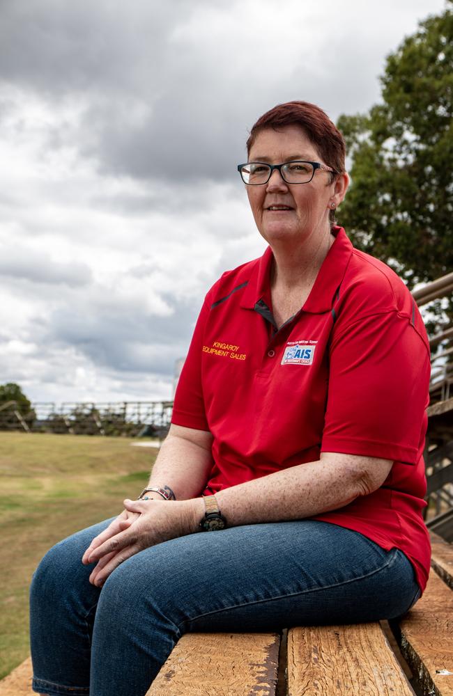 Kingaroy Speedway’s Tanya Barron. Picture: Dominic Elsome