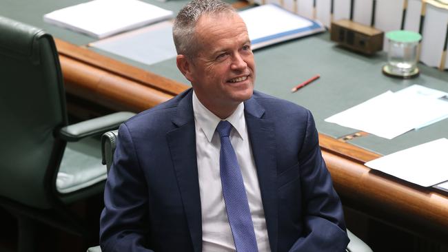 Opposition Leader Bill Shorten has taken aim at Malcolm Turnbull over his comments in Question Time. Picture: Kym Smith