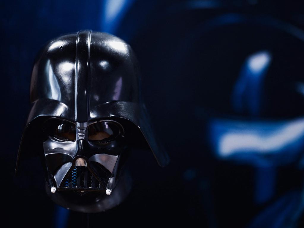 James Earl Jones voiced the character of villain Darth Vader for decades. Picture: AFP