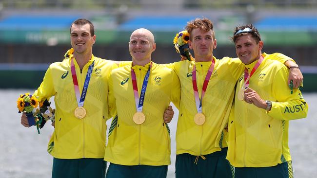 Jack Hargreaves (second from right) was recognised in the honours list.