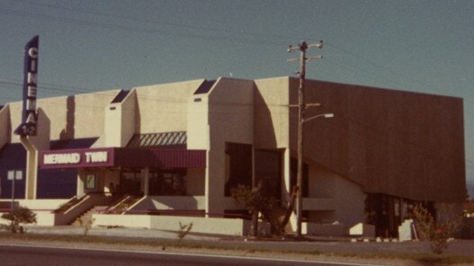 The Mermaid Beach Cinema complex in the 1980s