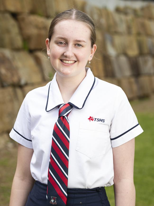 Lily Zupp, Toowoomba State High School Bright Futures series, Friday, October 14, 2022. Picture: Kevin Farmer